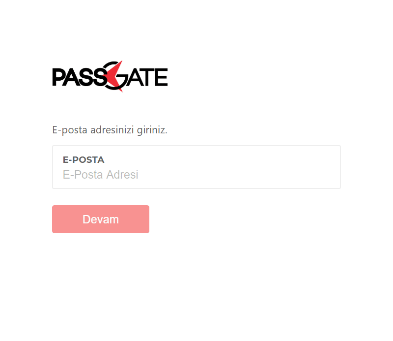 PassGate Self-Servis Web Portalinden Parola Sıfırlama