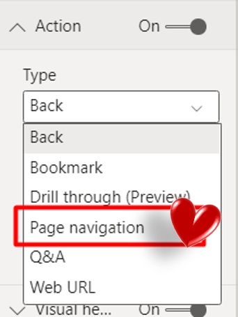 page navigation